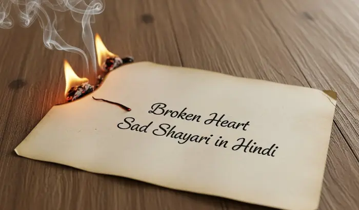 Broken Heart Sad Shayari in Hindi