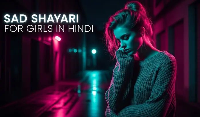 Sad Shayari For Girls in Hindi
